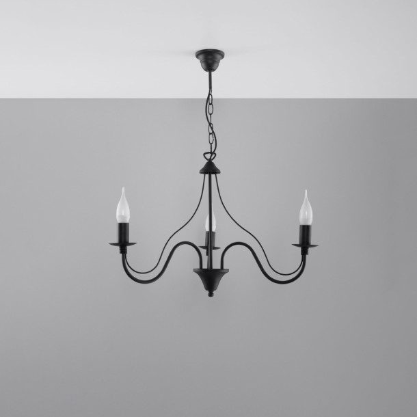 Lustre Oraera 3 noir