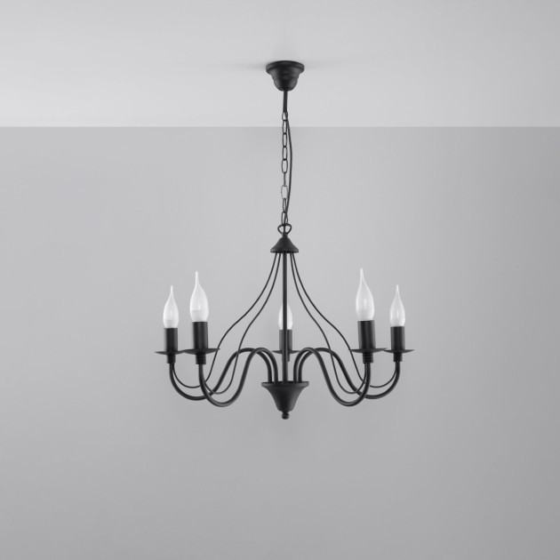 Lustre Oraera 5 noir