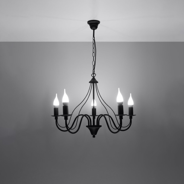 Lustre Oraera 5 noir
