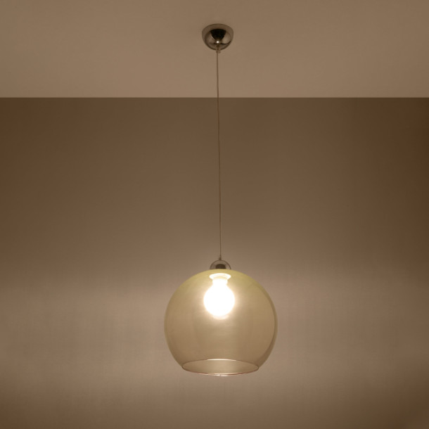 Lampe pendante Zenaina champagne