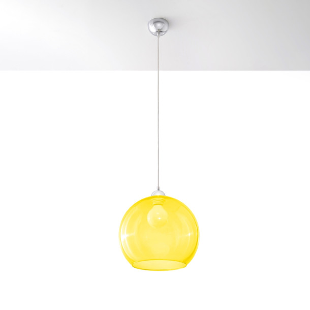 Lampe pendante Zenaina jaune
