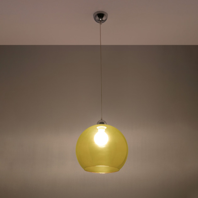 Lampe pendante Zenaina jaune