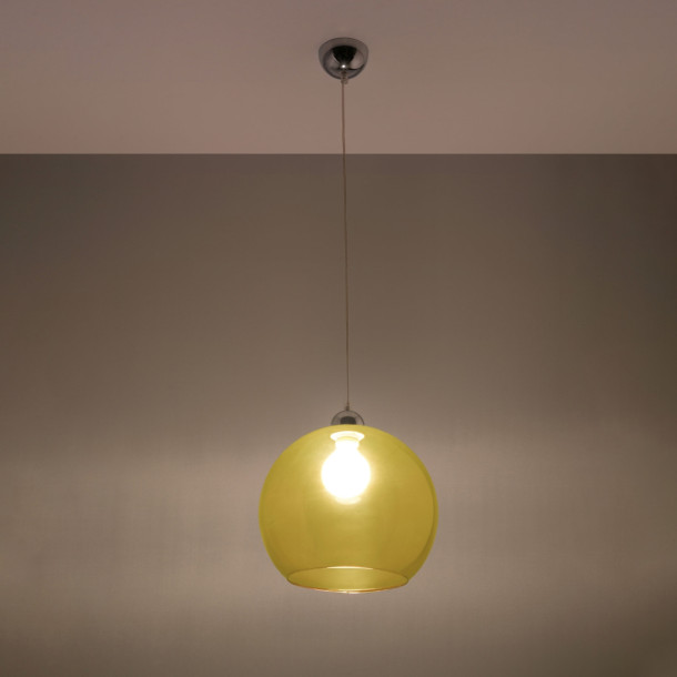Lampe pendante Zenaina jaune