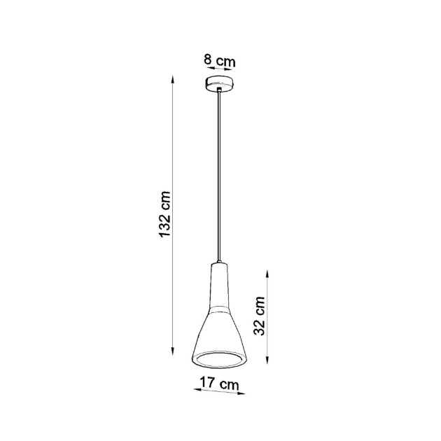 Lampe suspendue Lineaora