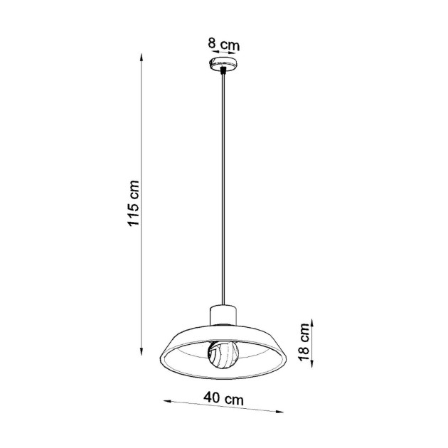 Lampe suspendue Elyaiis