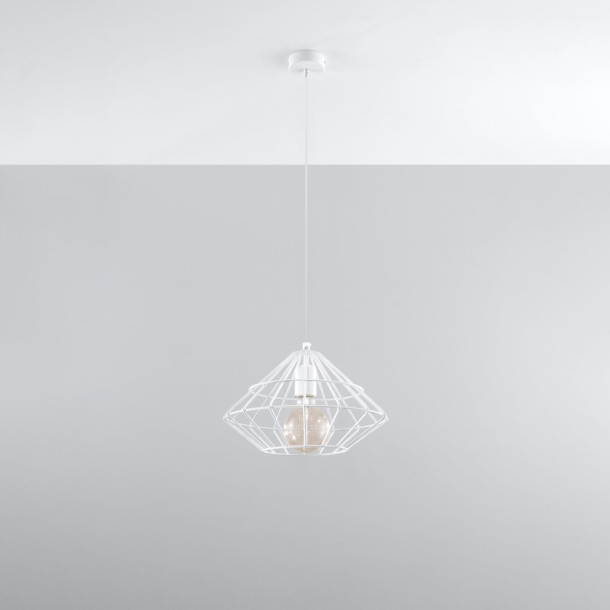 Lampe pendante Veraois blanc