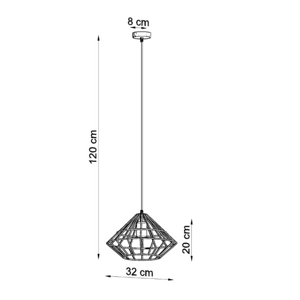 Lampe pendante Veraois blanc