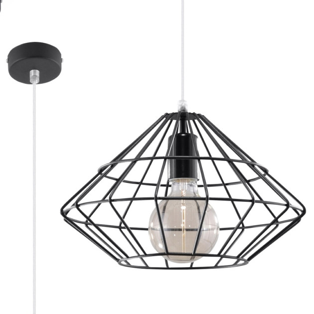 Lampe pendante Veraois noir