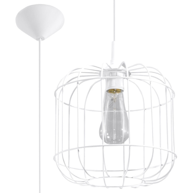 Lampe suspendue Alion blanc