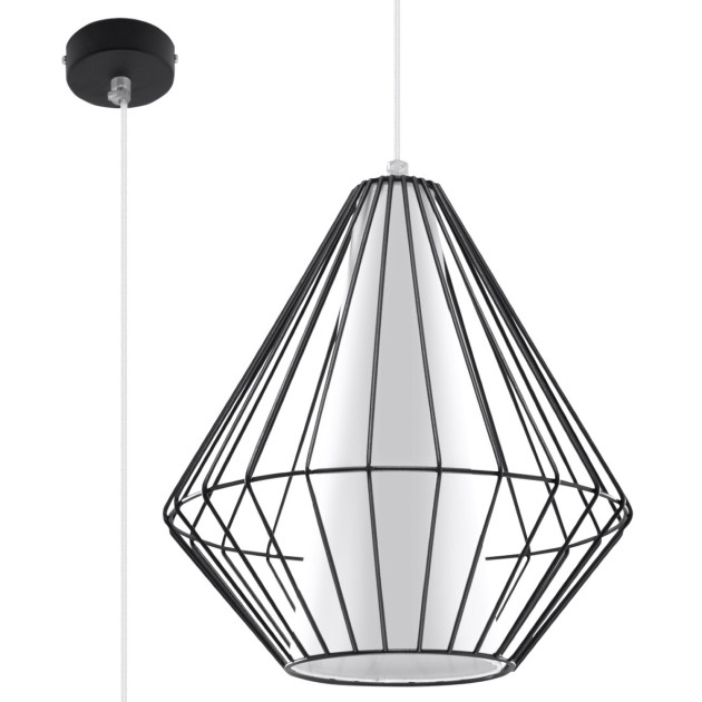 Lampe suspendue Aureyea noir