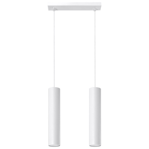Lampe suspendue Noraaena 2 blanc