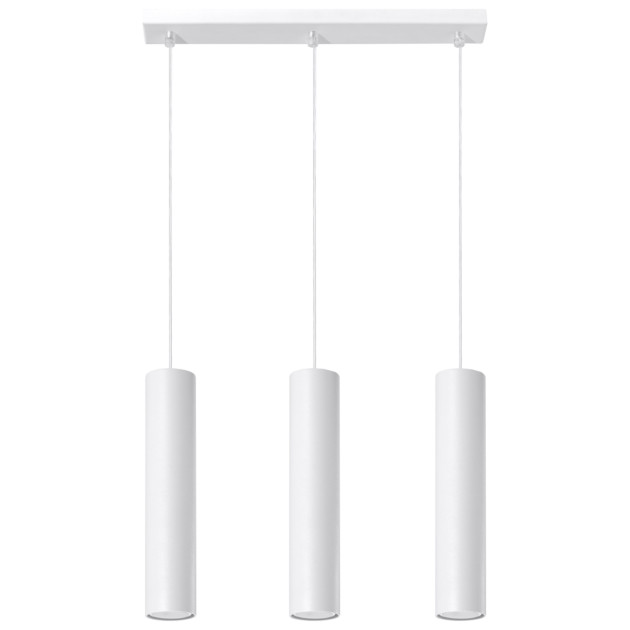 Lampe suspendue Noraaena 3L blanc