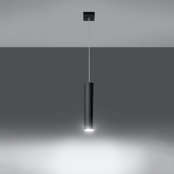Lampe pendante Noraaena 1 noir