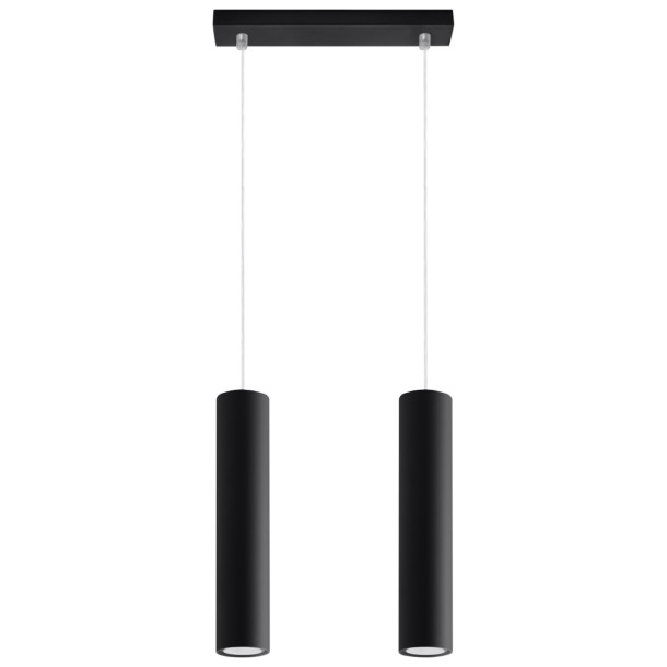 Lampe pendante Noraaena 2 noir