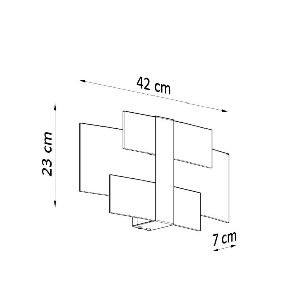 Applique Lumiays chrom