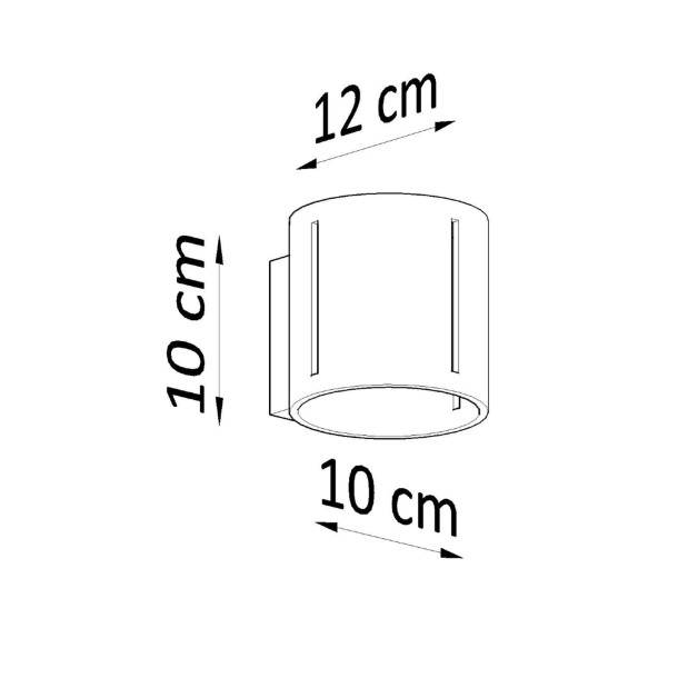 Applique Lumyor gris