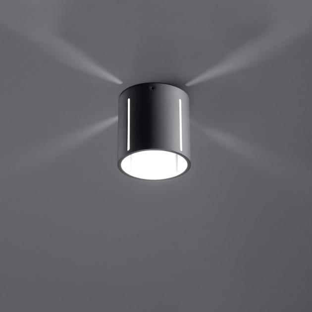 Plafonnier Lumyor gris