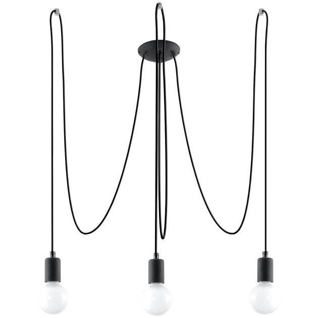 Lustre Coraola 3 noir