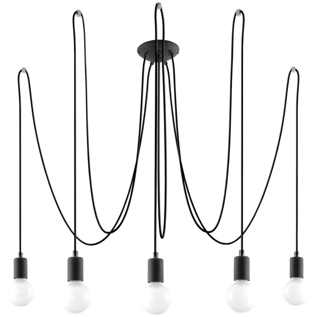 Lustre Coraola 5 noir