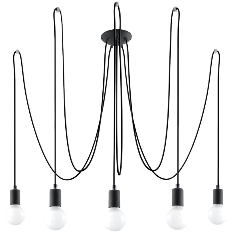 Lustre Coraola 5 noir