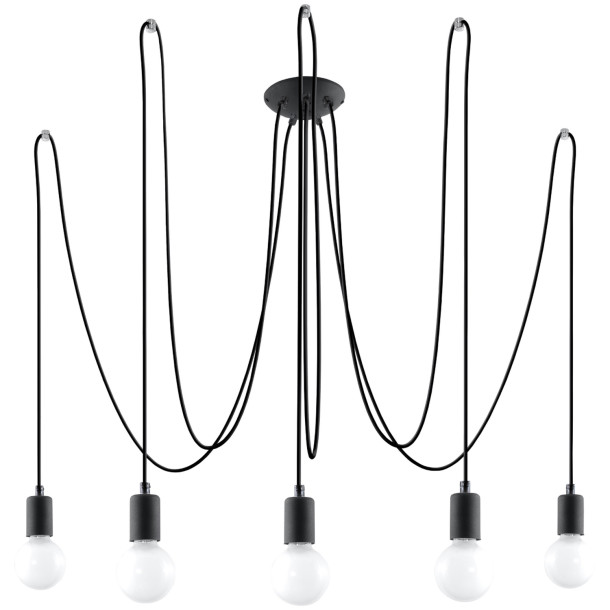 Lustre Coraola 5 noir