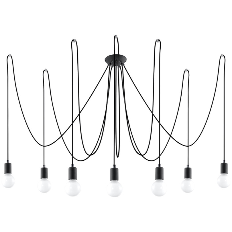 Lustre Coraola 7 noir