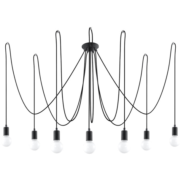 Lustre Coraola 7 noir
