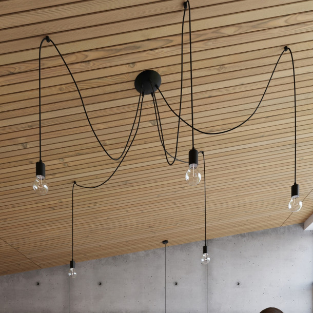 Lustre Coraola 7 noir