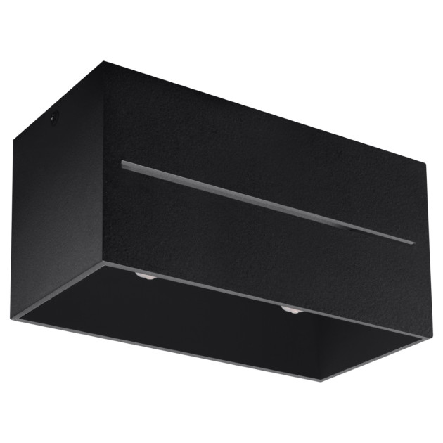 Plafonnier Zenaala 2 noir