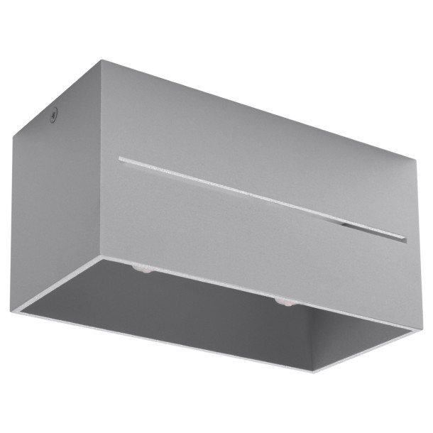 Plafonnier Zenaala 2 gris