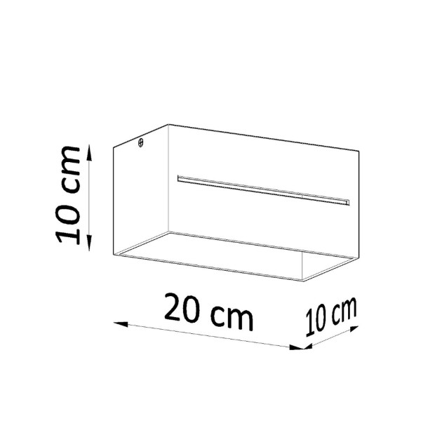 Plafonnier Zenaala 2 gris