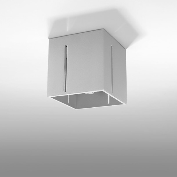 Plafonnier Coraoys gris