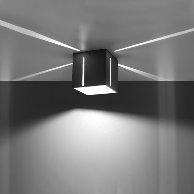 Plafonnier Coraoys gris