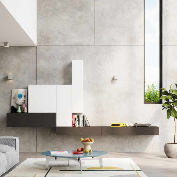 Plafonnier Coraoys gris