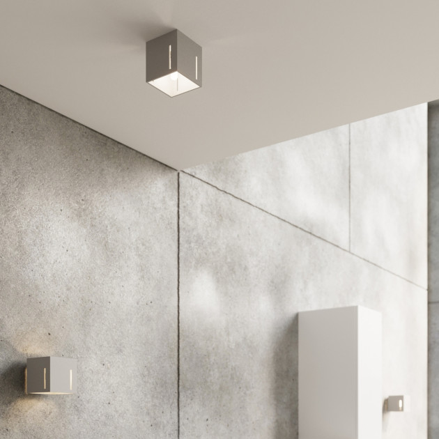 Plafonnier Coraoys gris