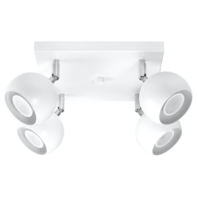 Plafonnier Veraiar 4 blanc