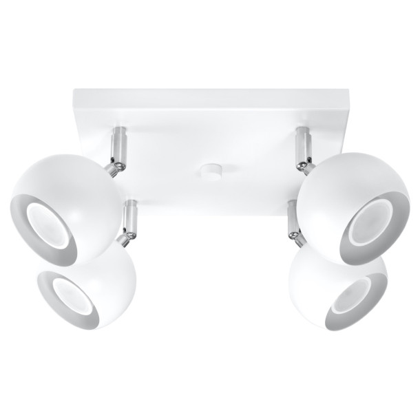Plafonnier Veraiar 4 blanc