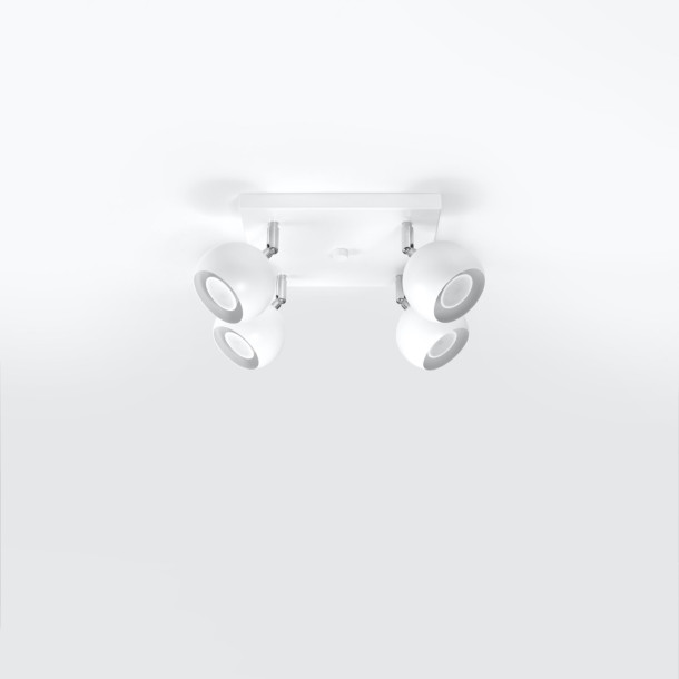 Plafonnier Veraiar 4 blanc