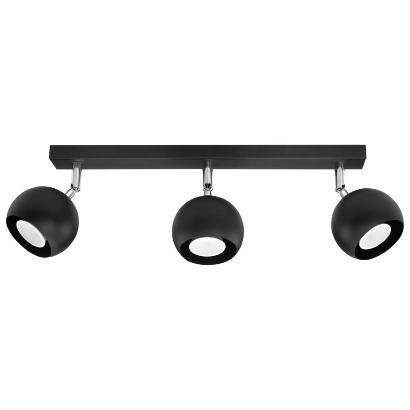 Plafonnier Veraiar 3 noir
