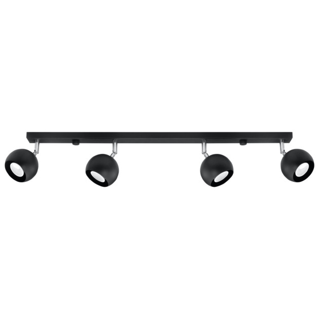 Plafonnier Veraiar 4L noir