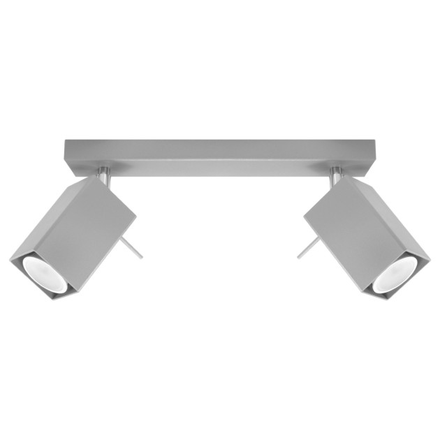 Plafonnier Norayra 2 gris