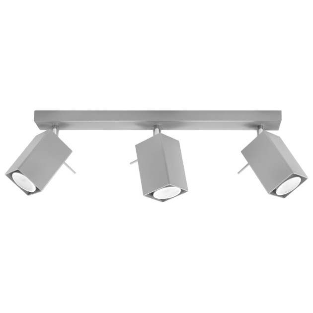 Plafonnier Norayra 3 gris
