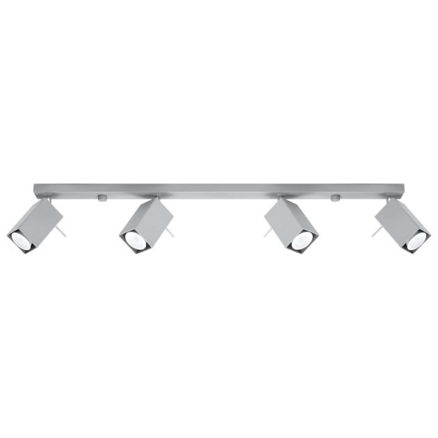 Plafonnier Norayra 4L gris