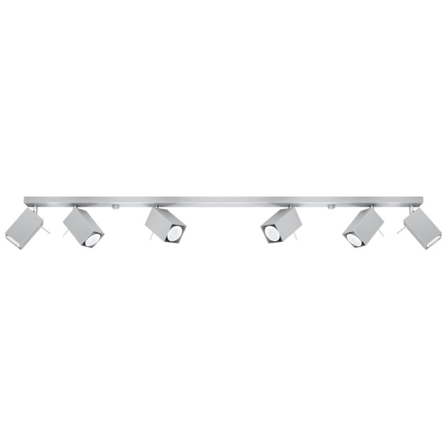 Plafonnier Norayra 6L gris