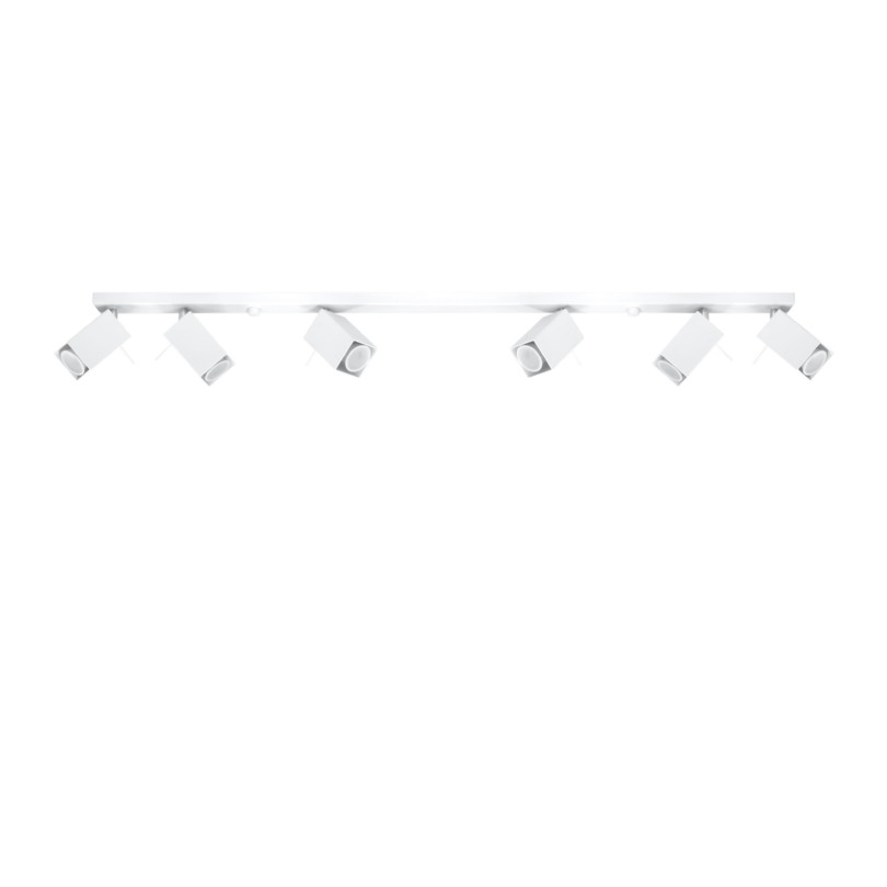Plafonnier Norayra 6L blanc