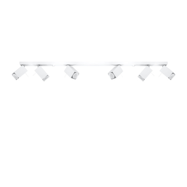 Plafonnier Norayra 6L blanc