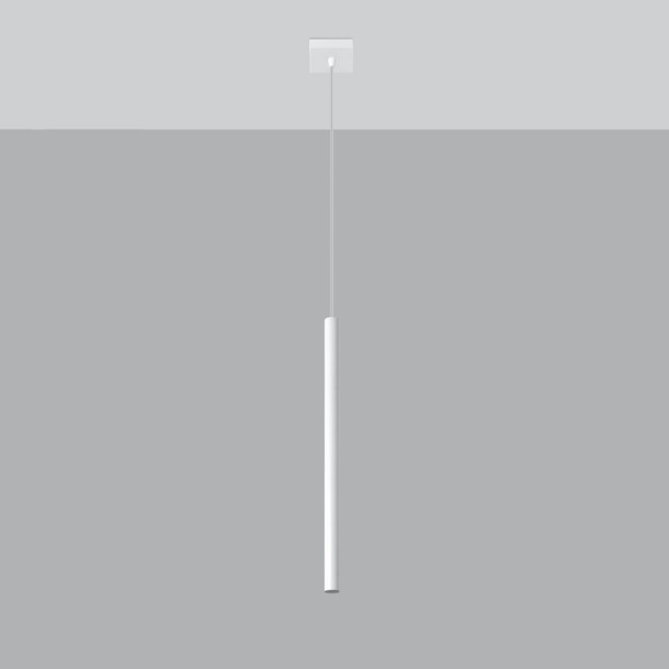 Lampe suspendue Noraaeen 1 blanc