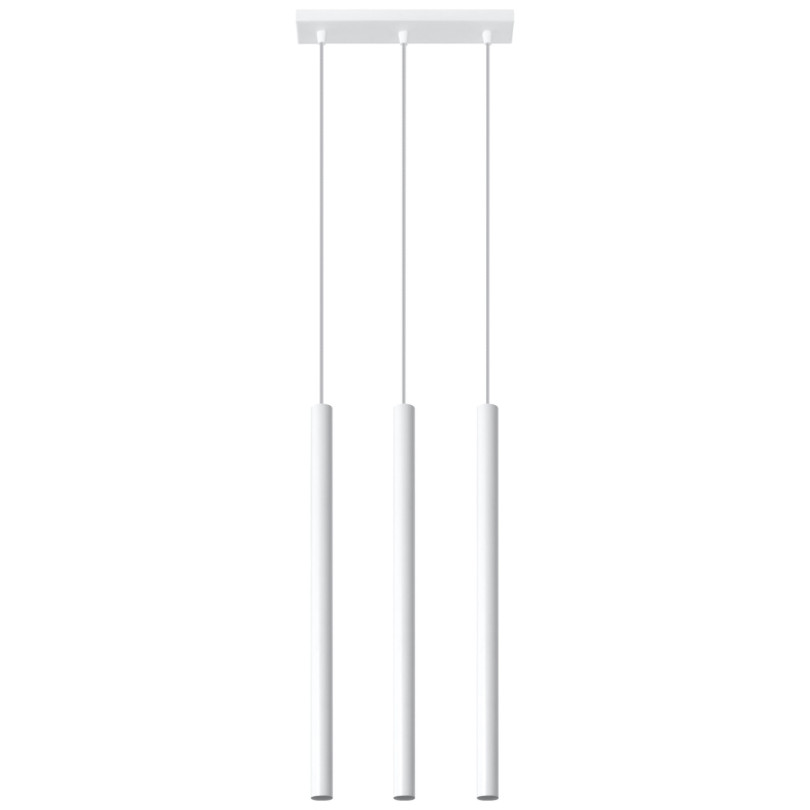 Lampe pendante Noraaeen 3 blanc