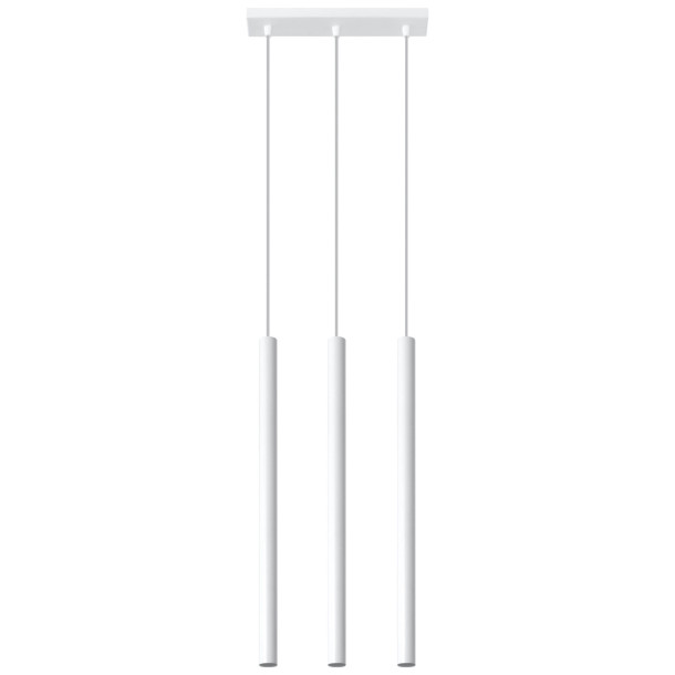 Lampe pendante Noraaeen 3 blanc