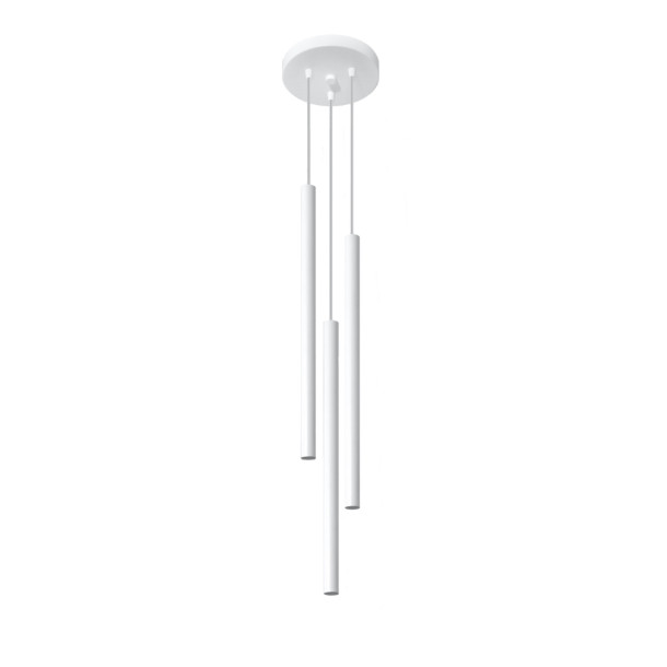 Lampe pendante Noraaeen 3P blanc